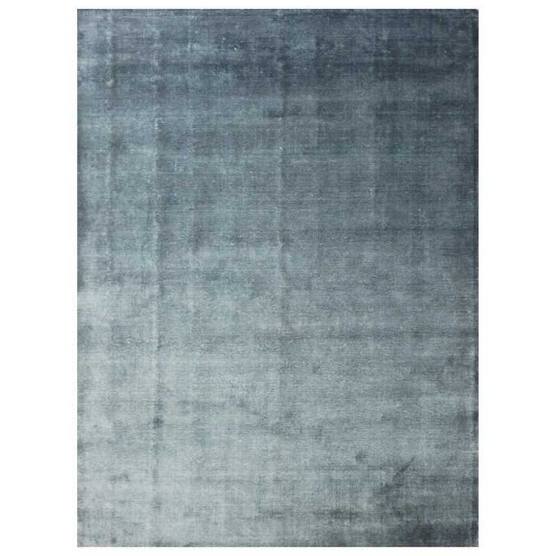 Bokara Rug Co., Inc. Hand Knotted Viscose Solid Color Rug Wayfair